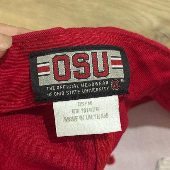 Ohio State Red Baseball Cap - Picture 2 of 3